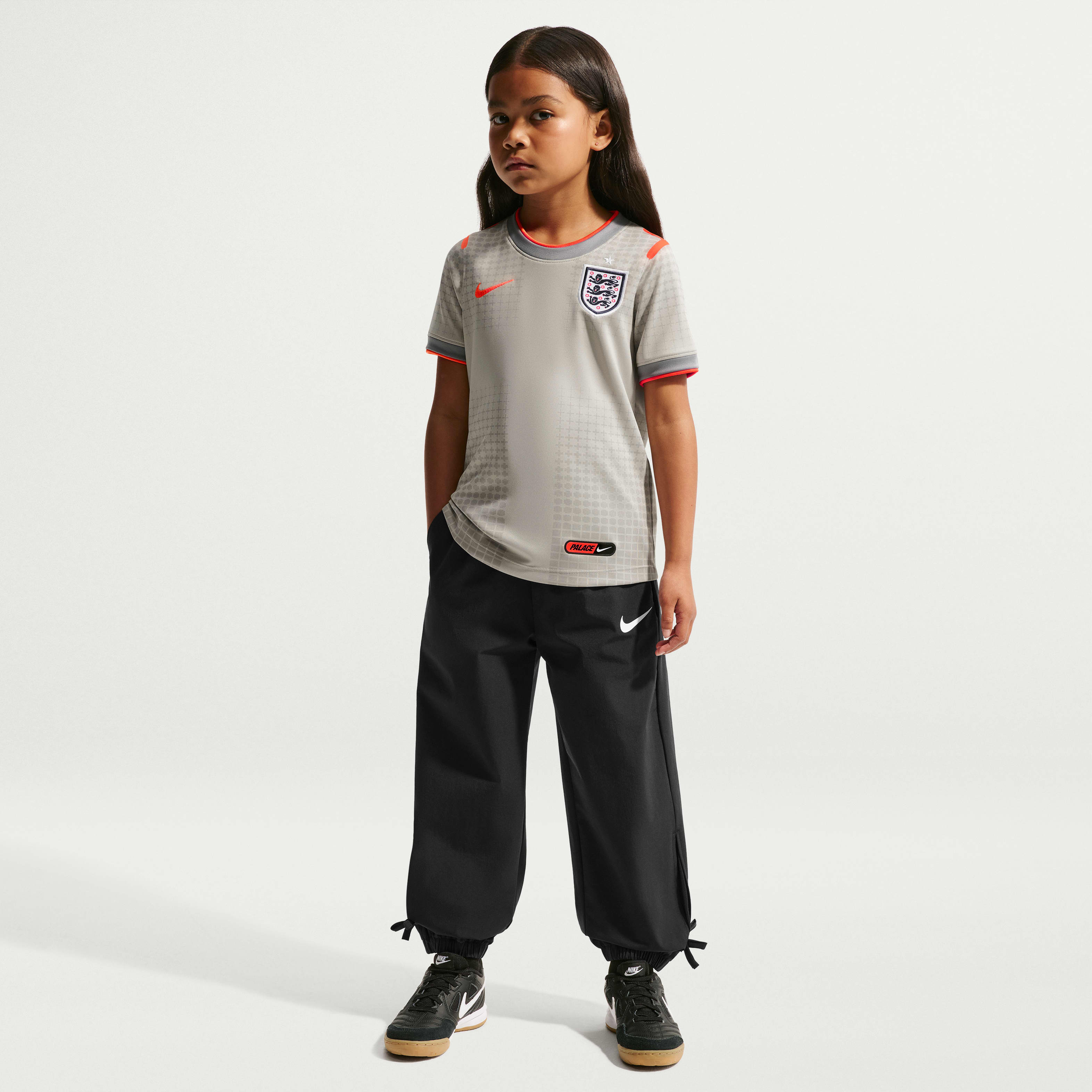 Nike England x Palace Little Kids' Short-Sleeve Soccer Top | The